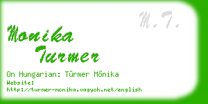 monika turmer business card