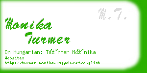 monika turmer business card